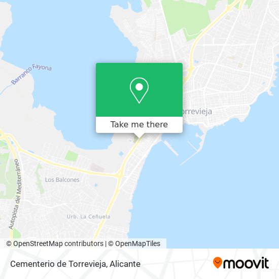 Cementerio de Torrevieja map