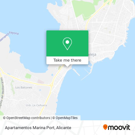 Apartamentos Marina Port map