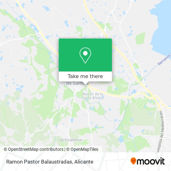 Ramon Pastor Balaustradas map