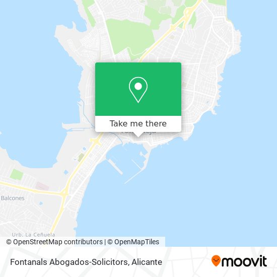 Fontanals Abogados-Solicitors map