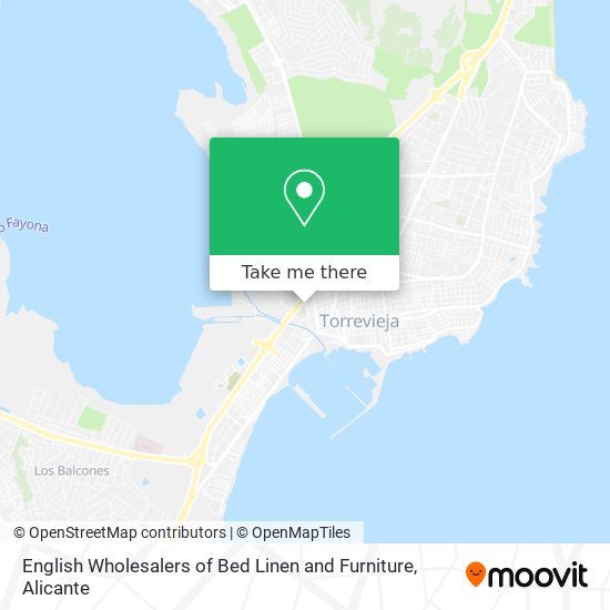 English Wholesalers of Bed Linen and Furniture map