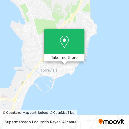 Supermercado Locutorio Rayan map