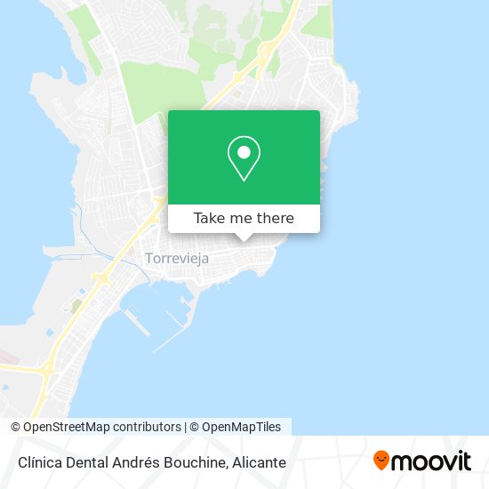 Clínica Dental Andrés Bouchine map