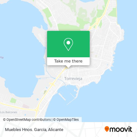 Muebles Hnos. García map