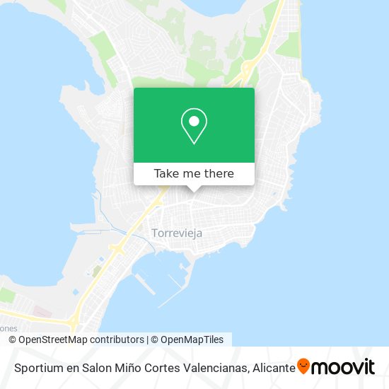 Sportium en Salon Miño Cortes Valencianas map