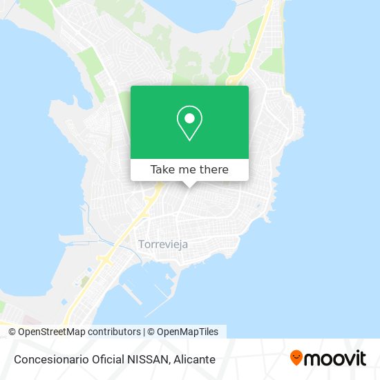 Concesionario Oficial NISSAN map