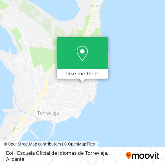 Eoi - Escuela Oficial de Idiomas de Torrevieja map