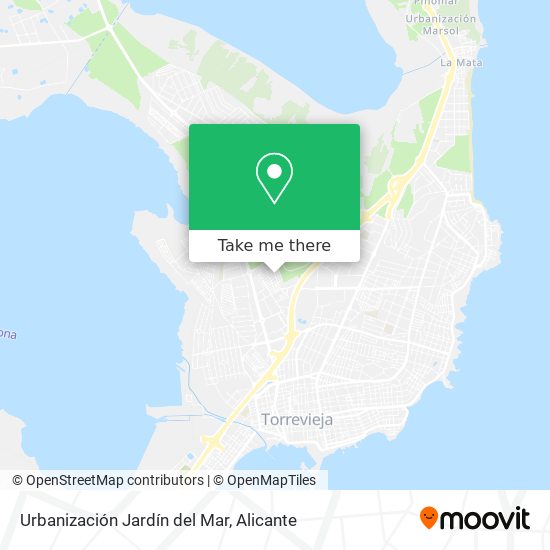 Urbanización Jardín del Mar map