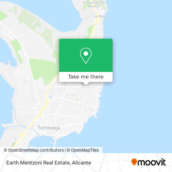 Earth Mentzoni Real Estate map