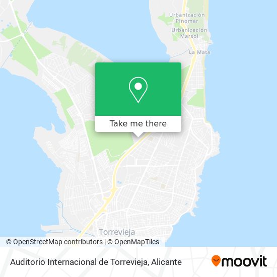 Auditorio Internacional de Torrevieja map