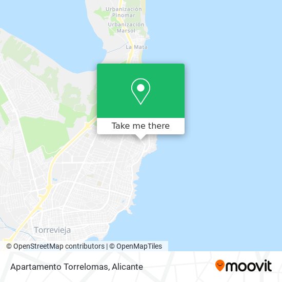 Apartamento Torrelomas map