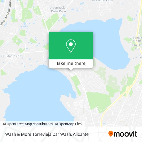 Wash & More Torrevieja Car Wash map
