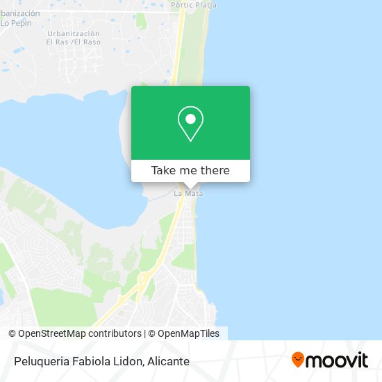 Peluqueria Fabiola Lidon map