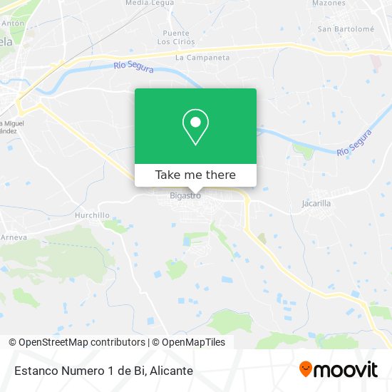 Estanco Numero 1 de Bi map