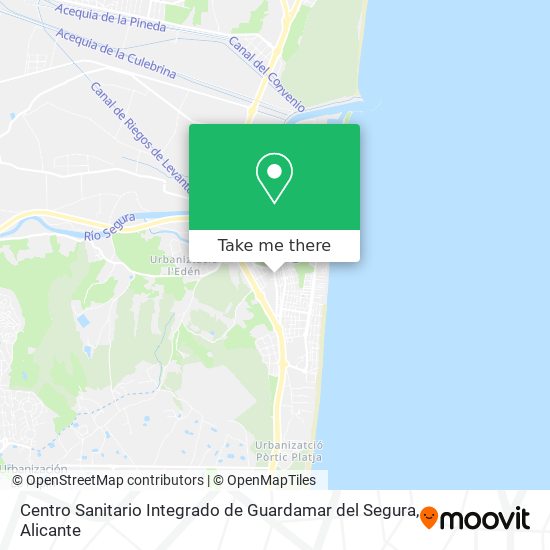 Centro Sanitario Integrado de Guardamar del Segura map