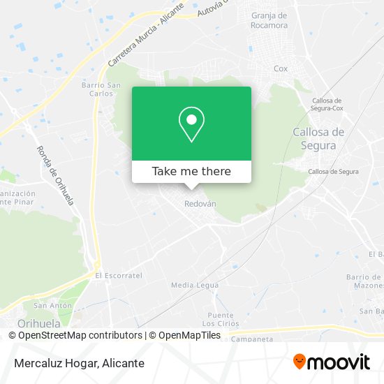 Mercaluz Hogar map