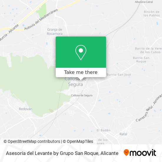 Asesoría del Levante by Grupo San Roque map