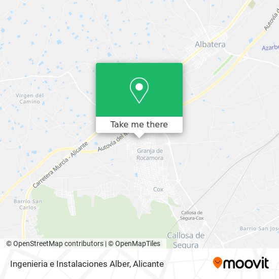 Ingenieria e Instalaciones Alber map