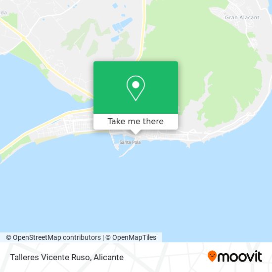 Talleres Vicente Ruso map
