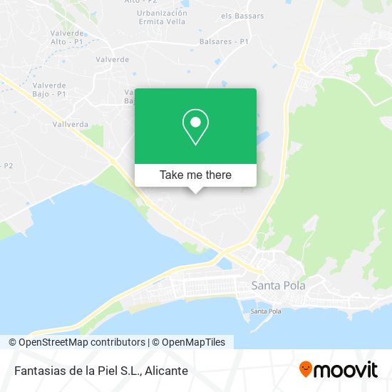 Fantasias de la Piel S.L. map
