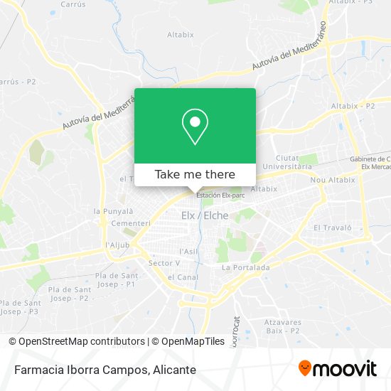 Farmacia Iborra Campos map