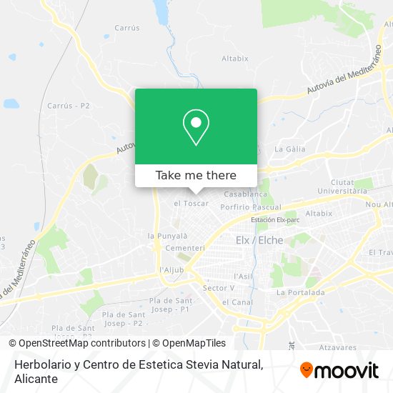 Herbolario y Centro de Estetica Stevia Natural map