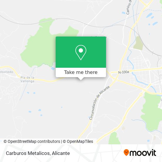 Carburos Metalicos map