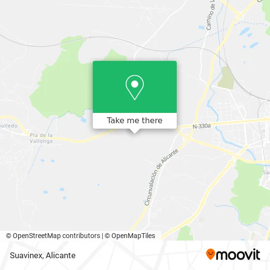 Suavinex map