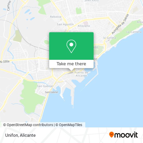 Unifon map