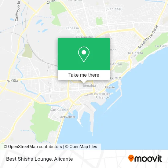 Best Shisha Lounge map