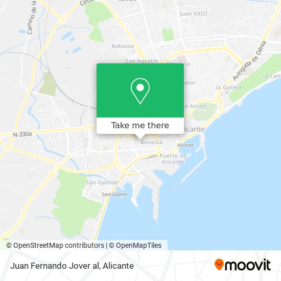 Juan Fernando Jover al map