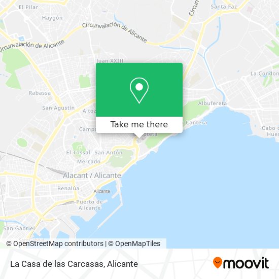 La Casa de las Carcasas map