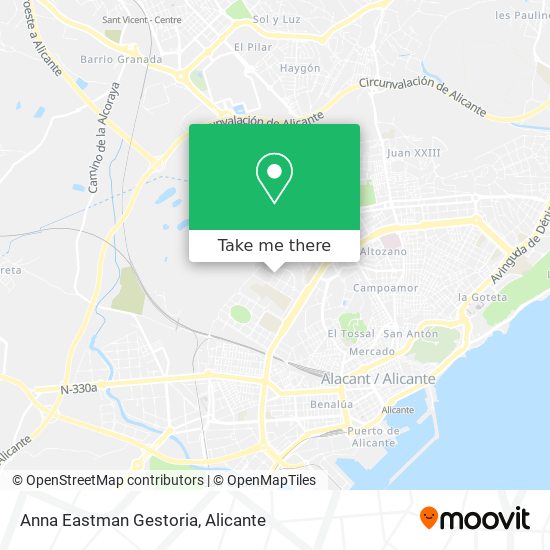 Anna Eastman Gestoria map