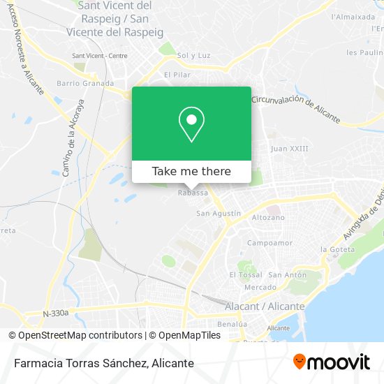 Farmacia Torras Sánchez map