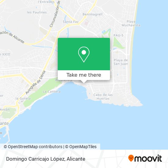 Domingo Carricajo López map