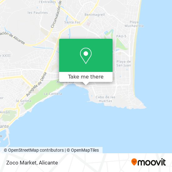 Zoco Market map