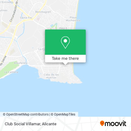 Club Social Villamar map