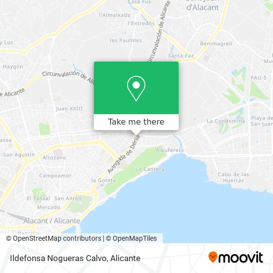 Ildefonsa Nogueras Calvo map