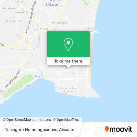 mapa Tuningpro Homologaciones