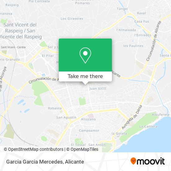 Garcia Garcia Mercedes map