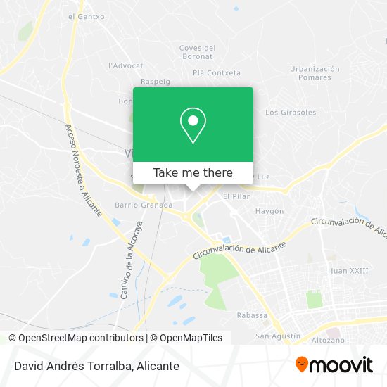 David Andrés Torralba map