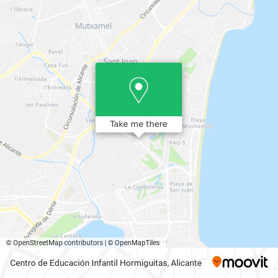 Centro de Educación Infantil Hormiguitas map