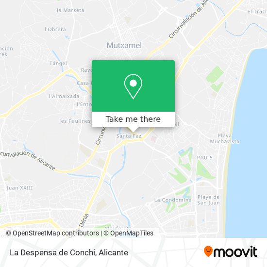 La Despensa de Conchi map