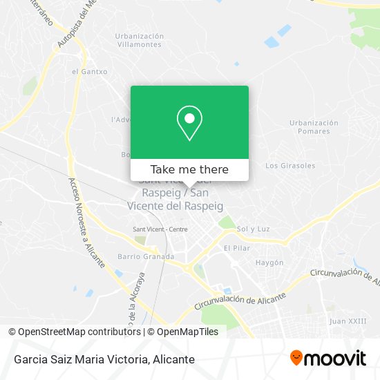 Garcia Saiz Maria Victoria map