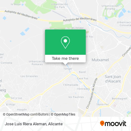 Jose Luis Riera Aleman map