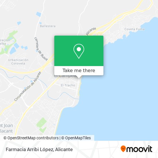 Farmacia Arribi López map