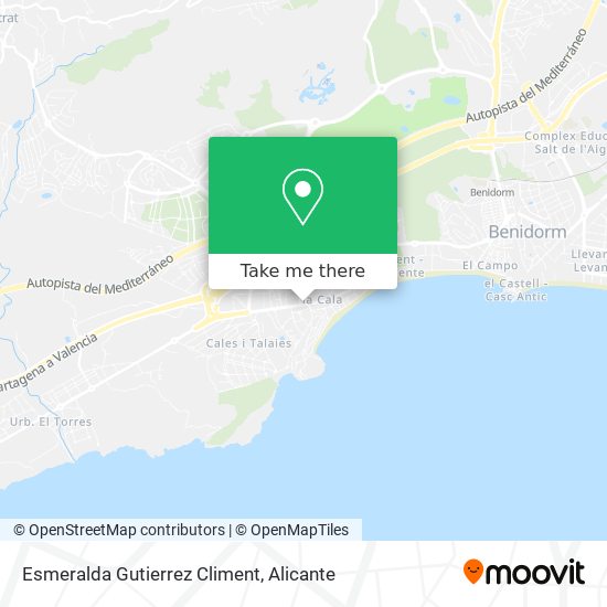 Esmeralda Gutierrez Climent map