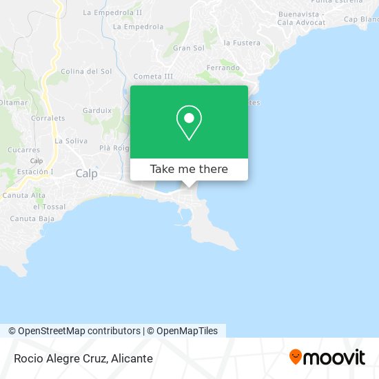 Rocio Alegre Cruz map