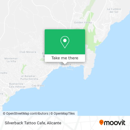 Silverback Tattoo Cafe map