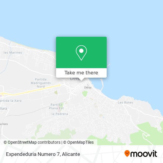 Expendeduria Numero 7 map